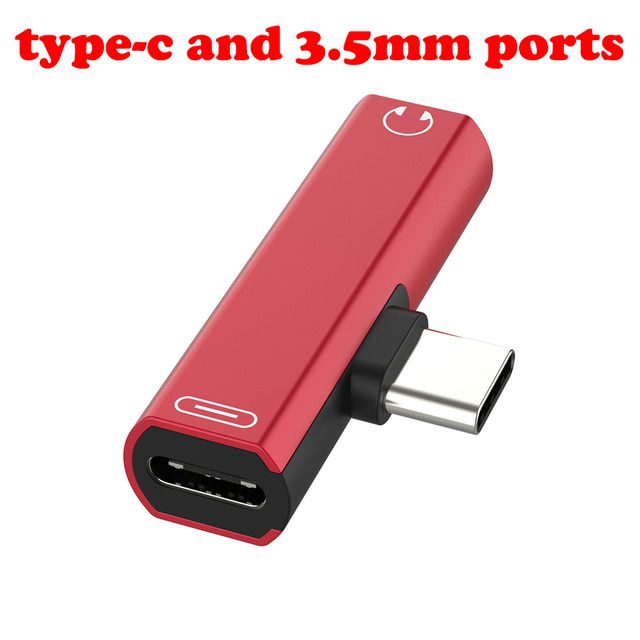 Type c 3.5mm Red