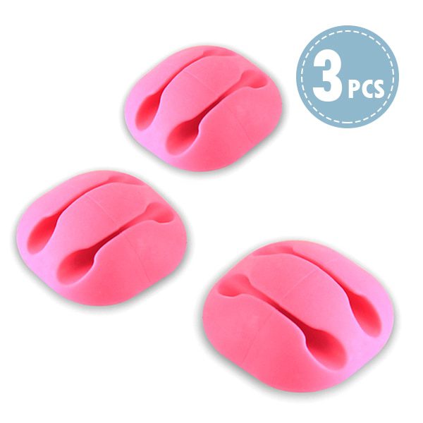 3PC Pink 2 Holes