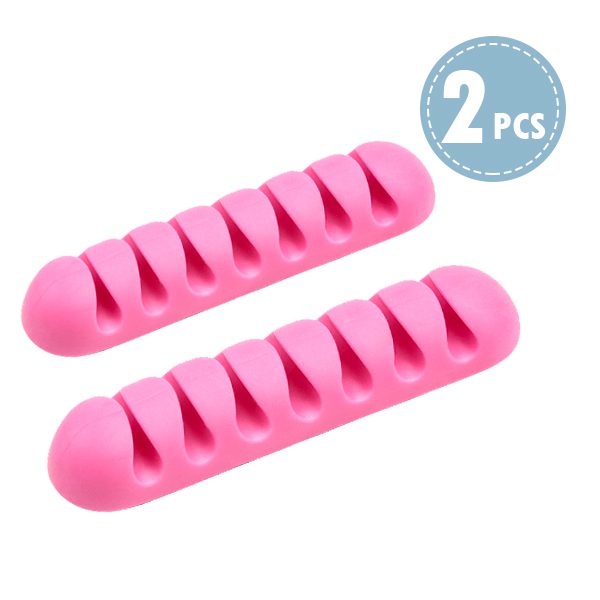 2PC Pink 7 Holes