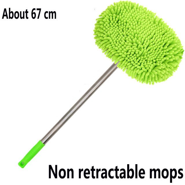 Non retractable mops