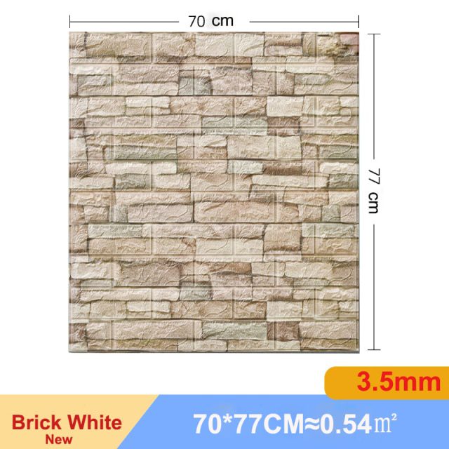 Brick White New