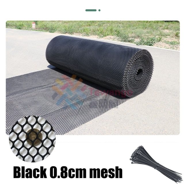 Black 0.8cm MESH