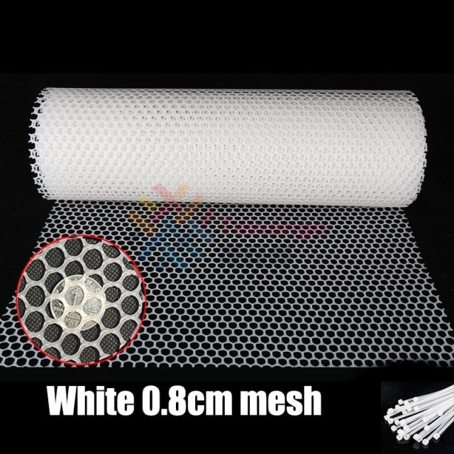 White 0.8cm MESH