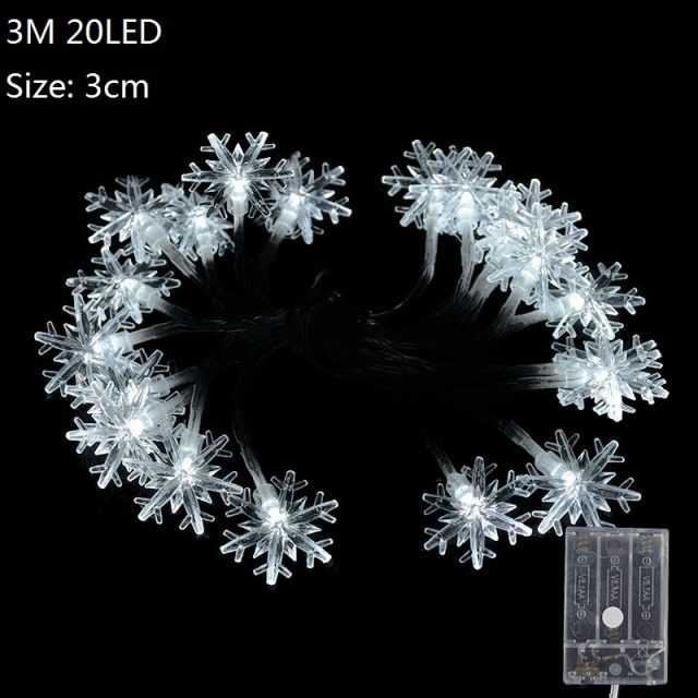 3m White Snowflake