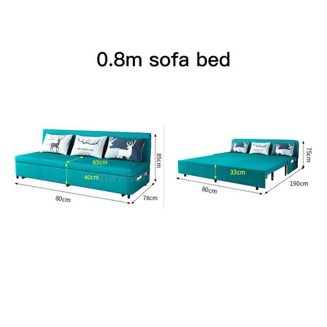 0.8m sofa bed