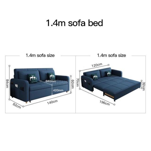 1.4m sofa bed