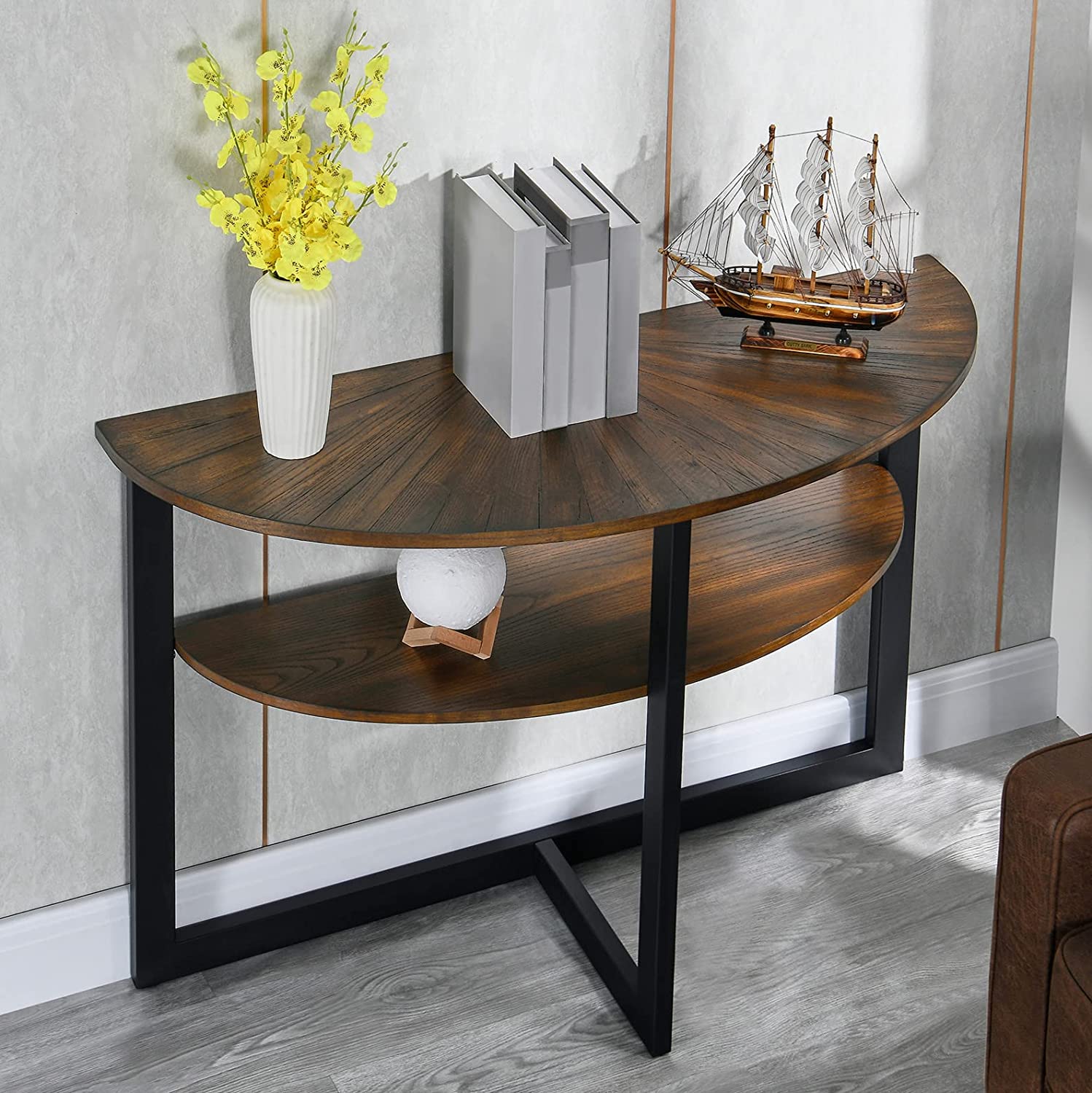 Brown Console Table