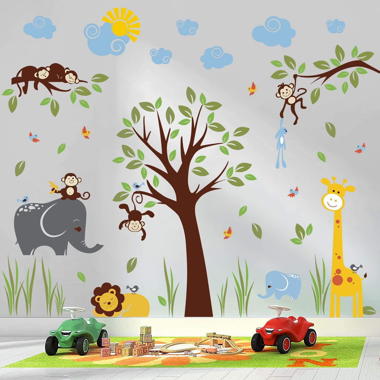 Tree Animal Wall Sticker